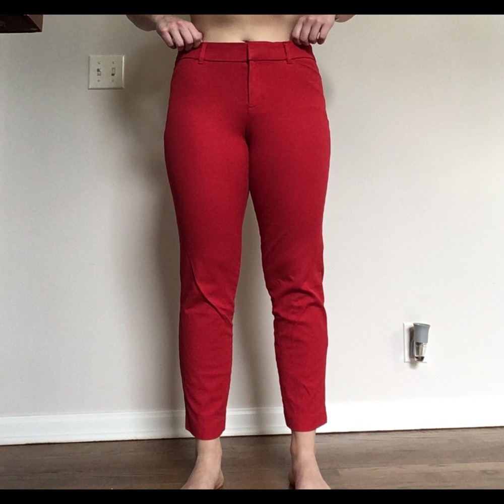 Red Dress Pants